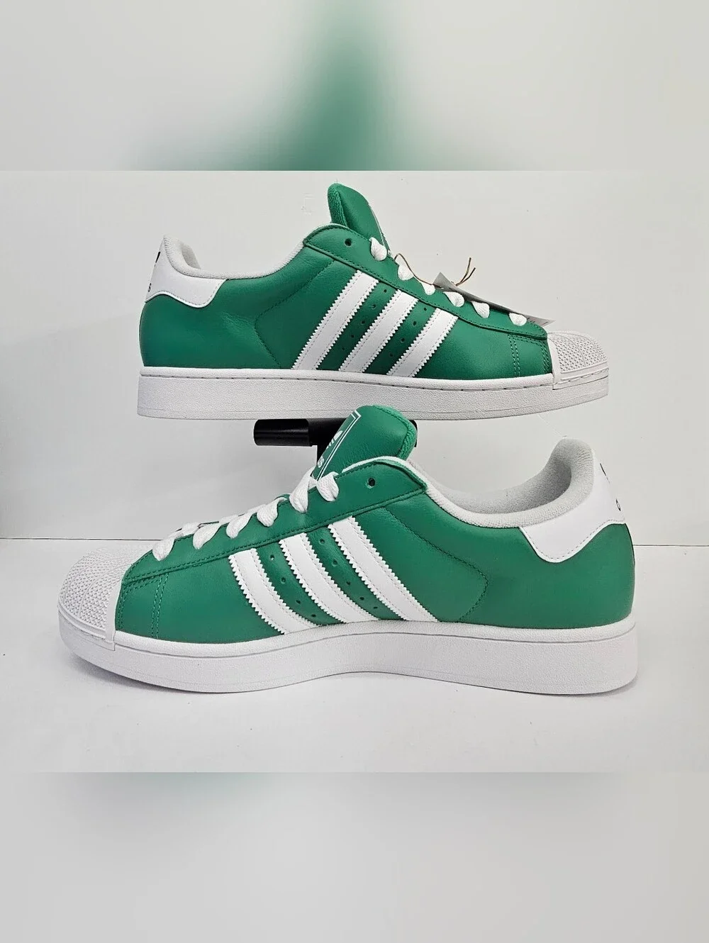 Adidas Originals Superstar II Court Green White Black Men's Size 13 NIB JI3076